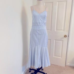 Fitted summer dress with great back button detail